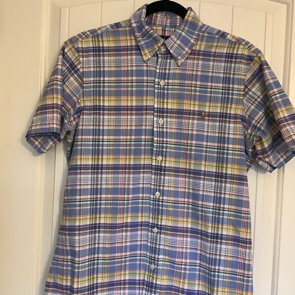 Ralph Lauren Preppy Plaid Button Down 😎⛵️ - Picture 2 of 5